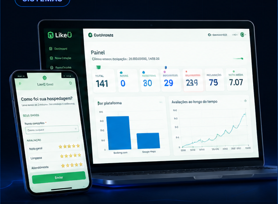 LikeÜ — Gestão de Avaliações