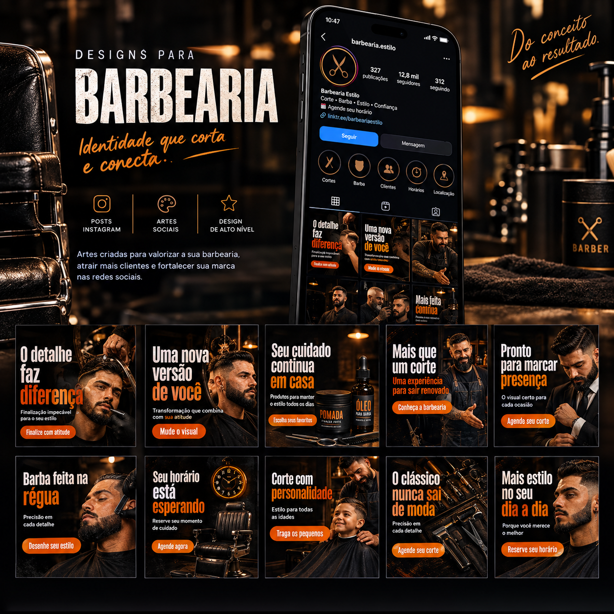 Portfólio Barbearia